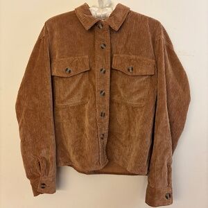 Teddy Brown Corduroy Jacket